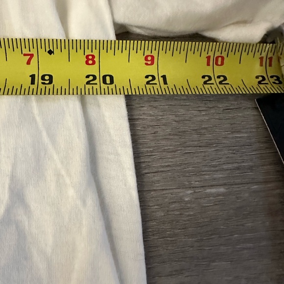 Men’s Nike Athletic Cut Loose Fit Short Sleeve Tee Shirt White with Black Logo L - Picture 5 of 10